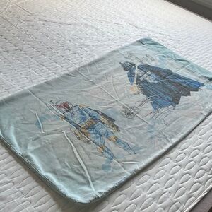 Star Wars Light Blue Pillowcase with Iconic Characters